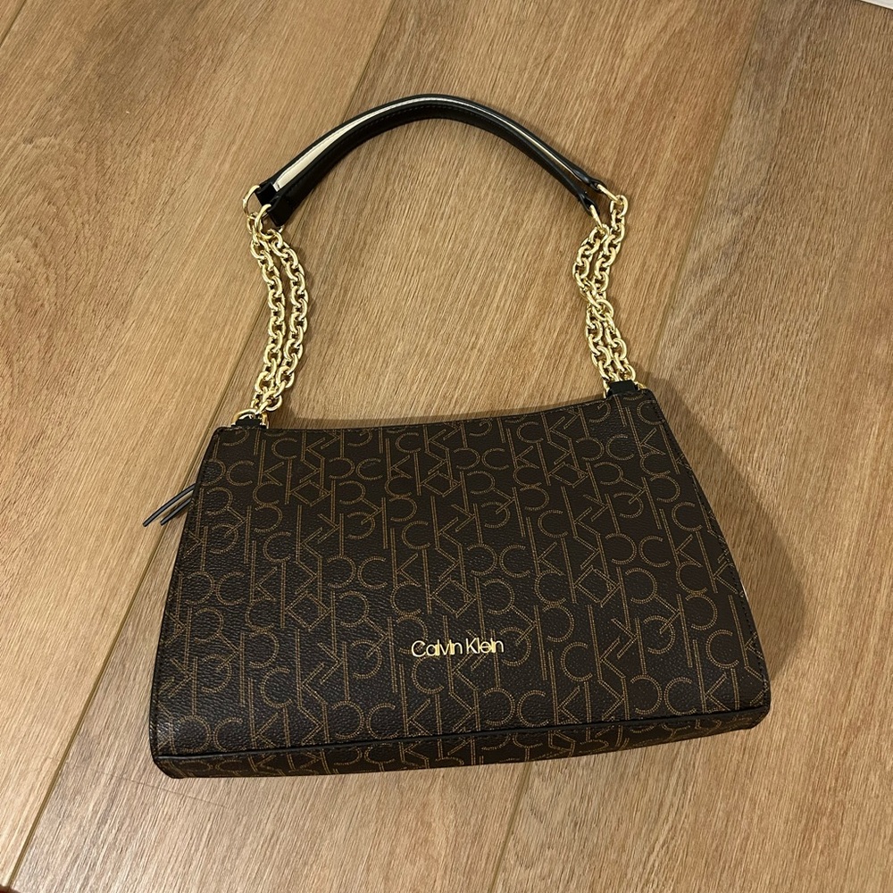 New Bag Calvin Klein Brown Shoulder Bag